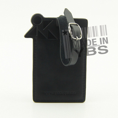 真皮行李牌 深圳工廠定制，優質箱包服裝配件選擇